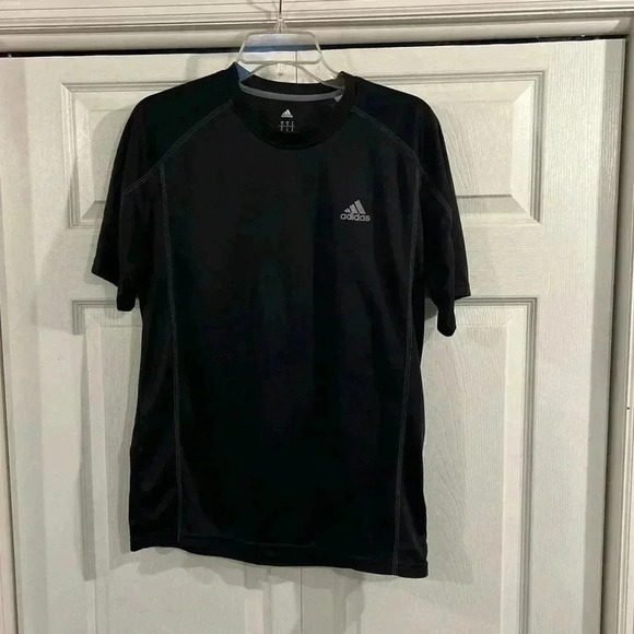 adidas Climalite Relaxed Activewear Tops for Men. Black color size M - Picture 1 of 9
